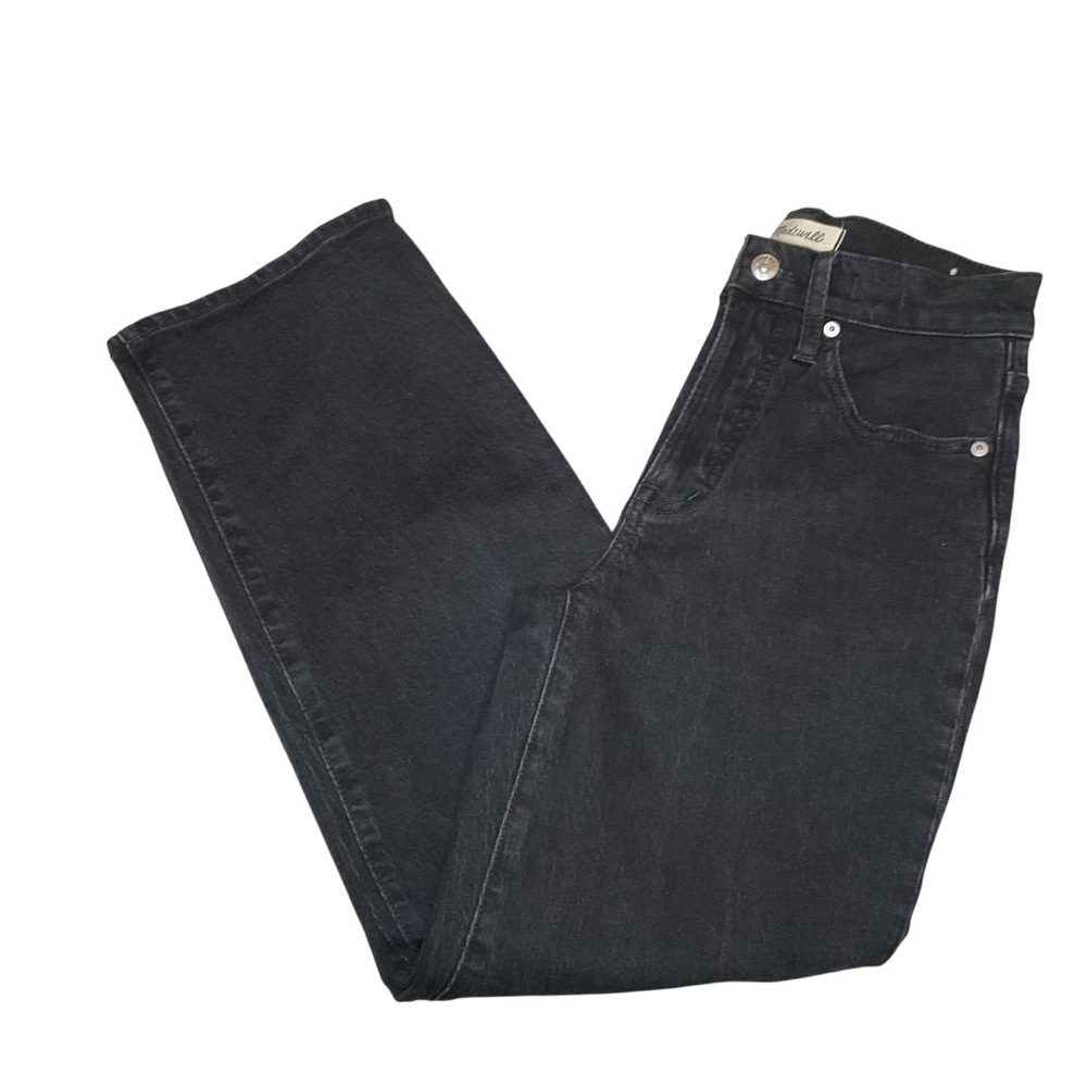 Madewell Black Flare & Wide Leg Jeans